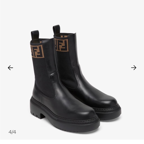 FENDI Domino Chunky Boot NWT - Picture 3 of 5